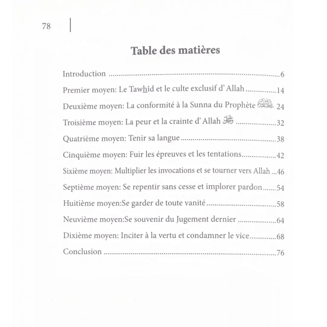 10 moyens de sauver son âme (arabe-français) – Sheikh 'Abd ar-Razzaq al-Badr Sana