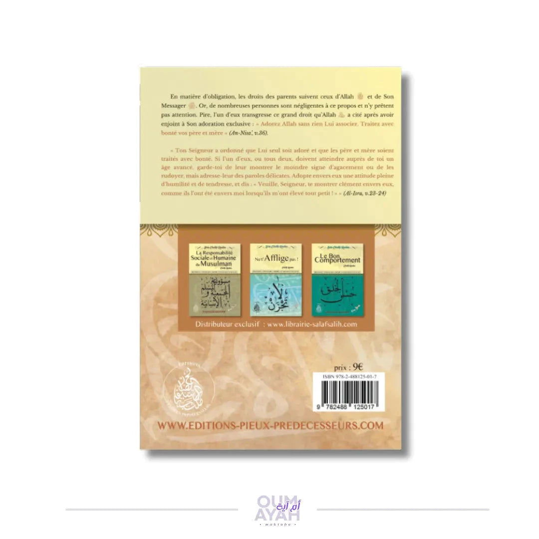La bienfaisance envers les parents et les personnes âgées (arabe-français) – Sheikh Raslan Sofiaco