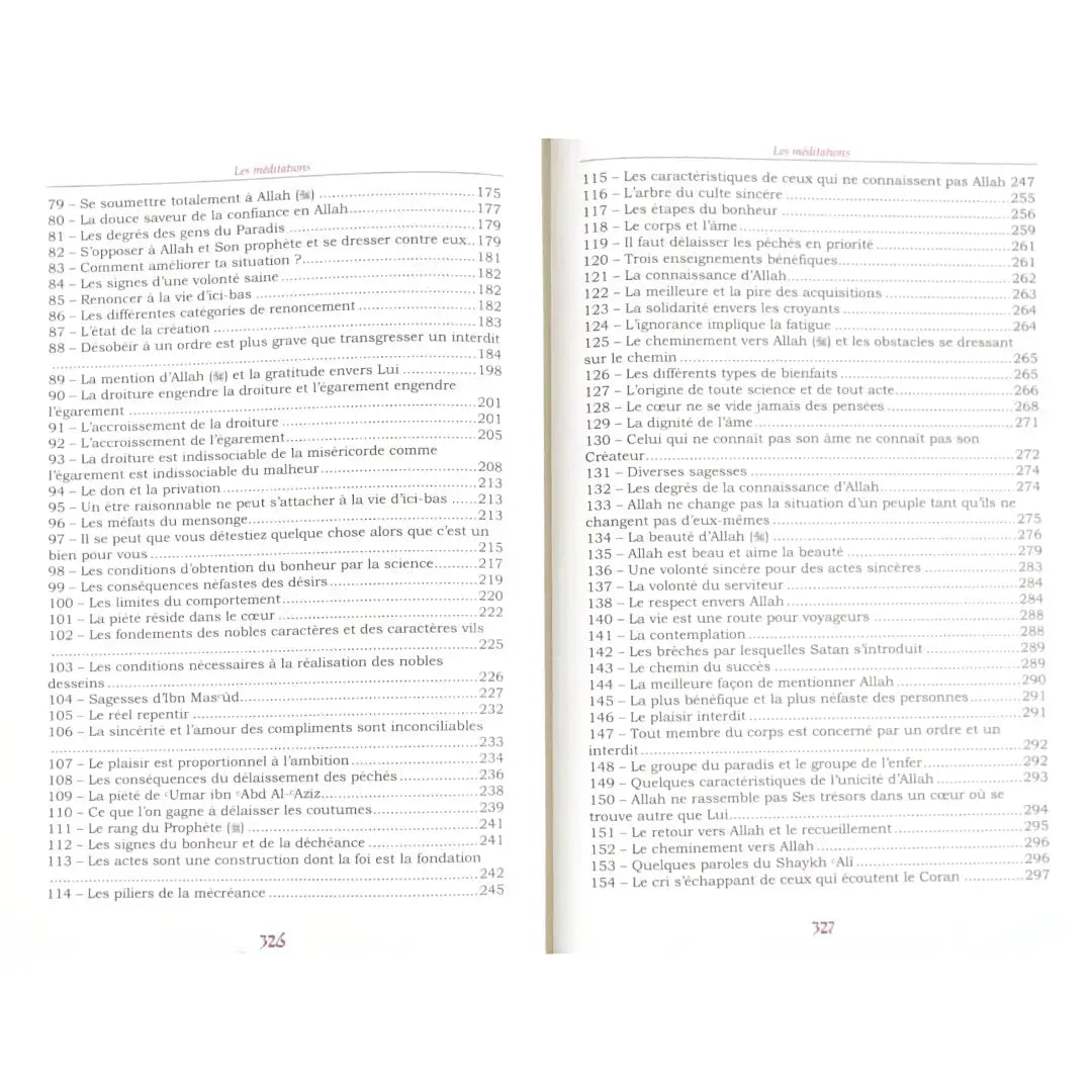 Les méditations d'ibn al-Qayyim Sana