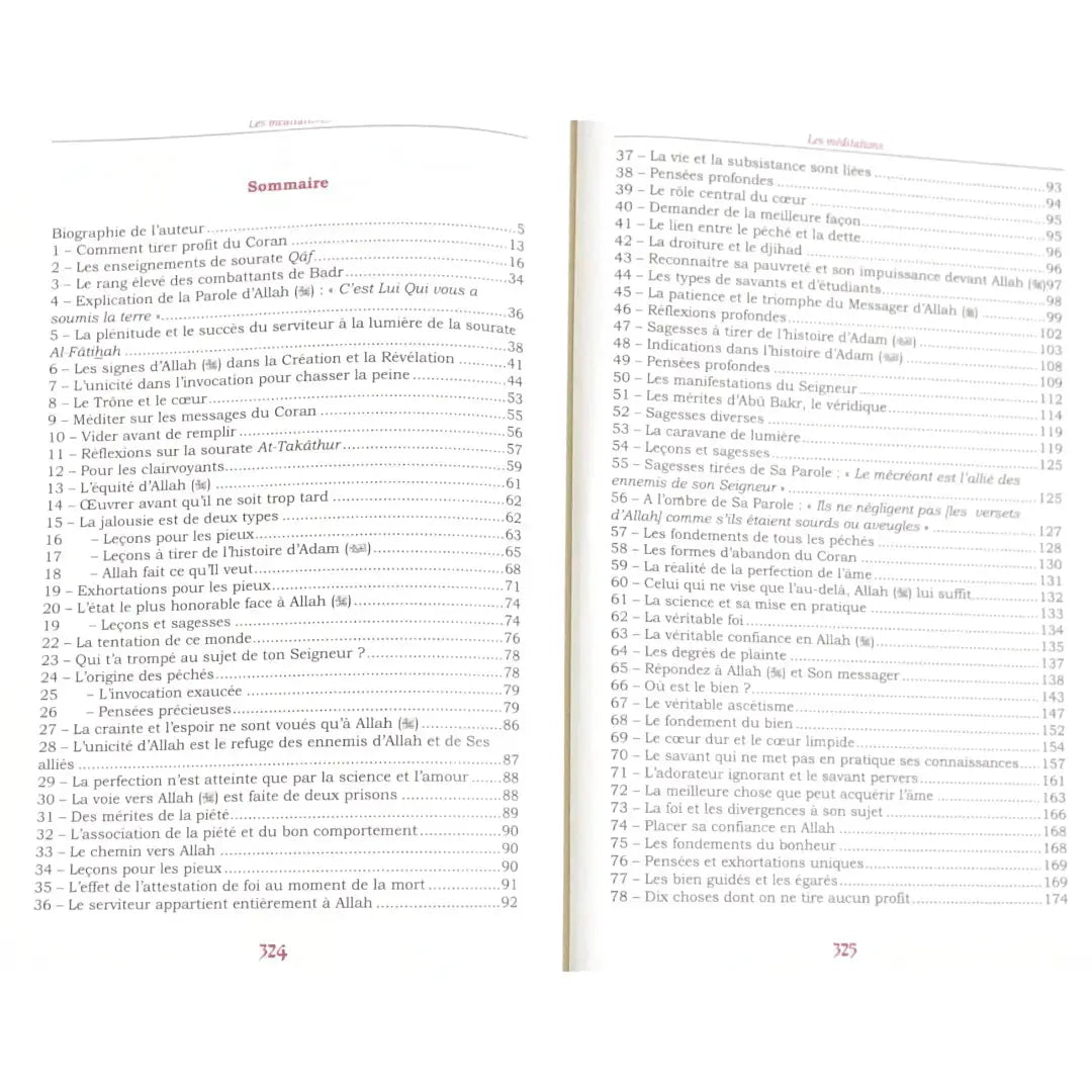 Les méditations d'ibn al-Qayyim Sana