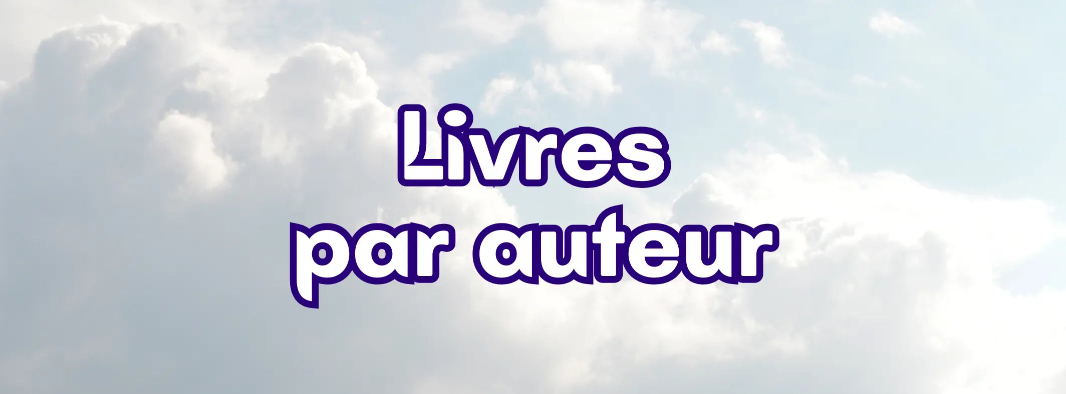 Livres par auteur