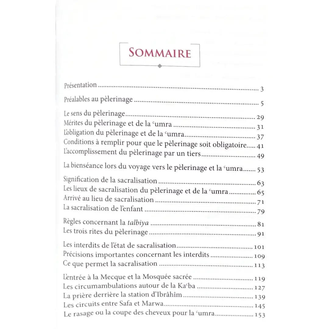 Tout savoir sur le Hajj & la Omra Sana