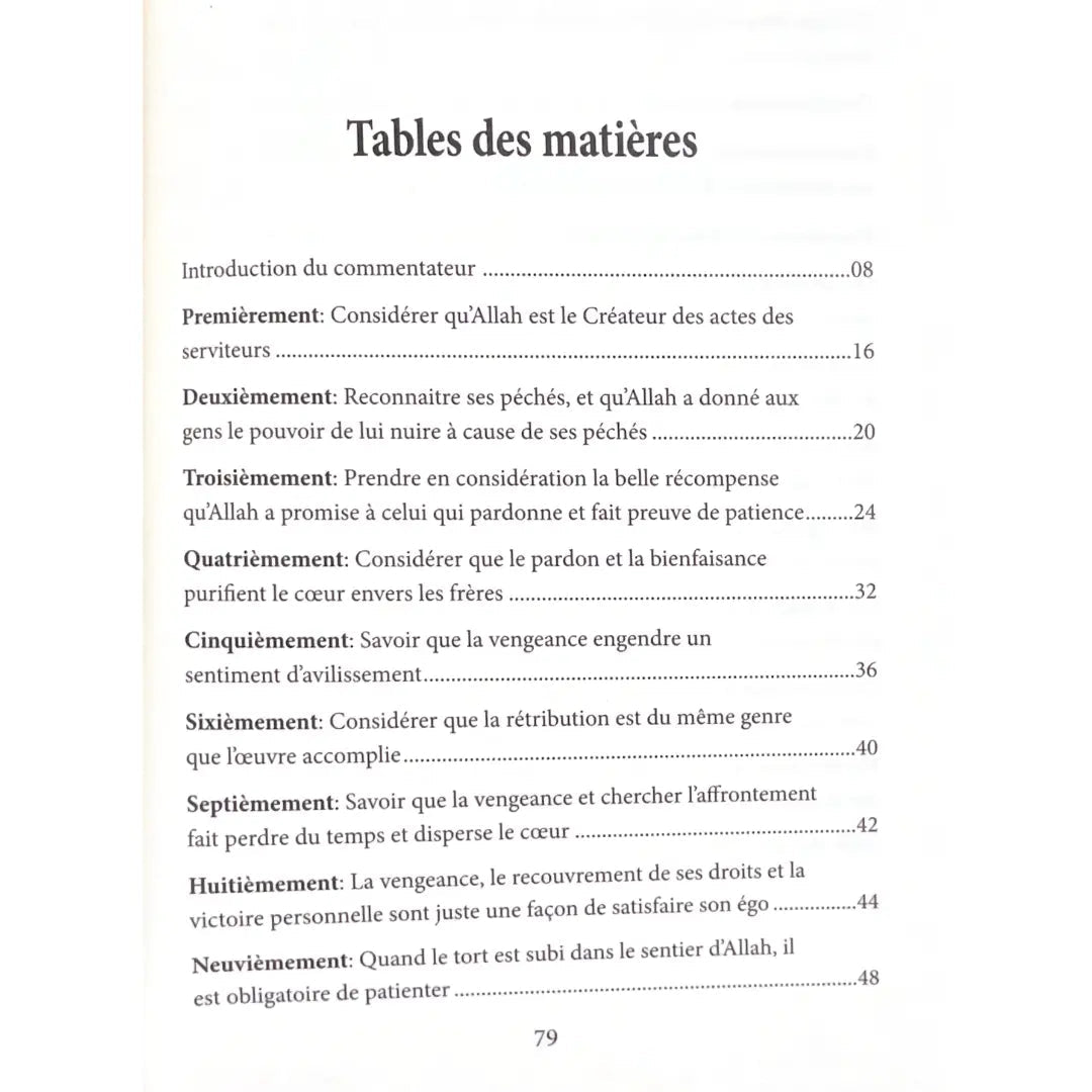 20 conseils pour patienter face au mal des gens (arabe-français) – Sheikh 'Abd ar-Razzaq al-Badr Sana