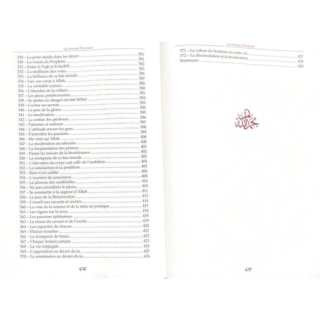 Les pensées précieuses – Ibn al-Jawzi Sana