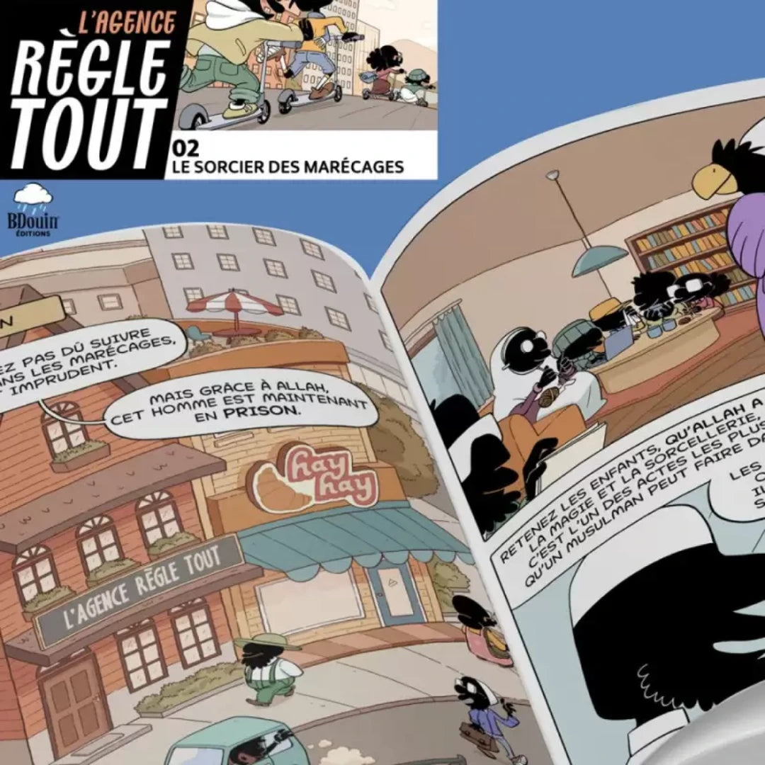 L'Agence Règle Tout - Tome 2 : Le sorcier des marécages – BDouin Sana