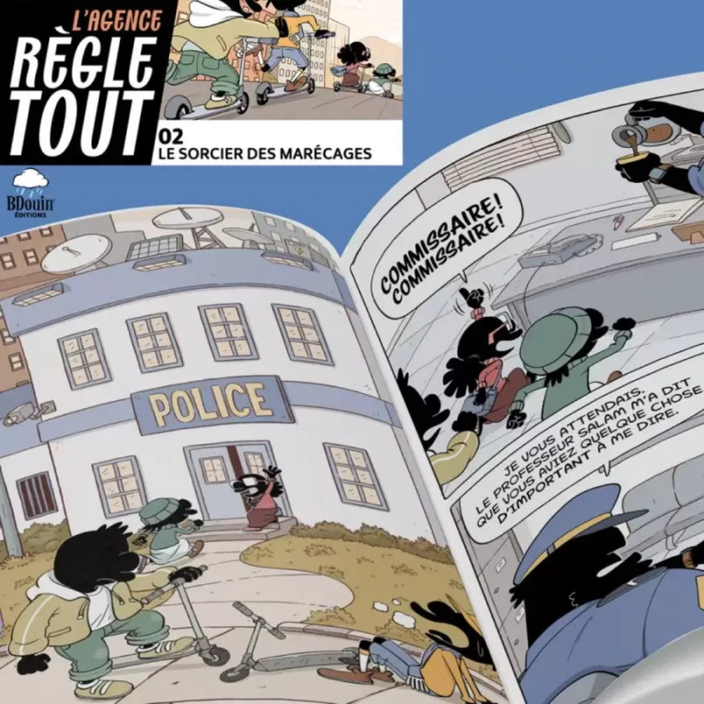 L'Agence Règle Tout - Tome 2 : Le sorcier des marécages – BDouin Sana