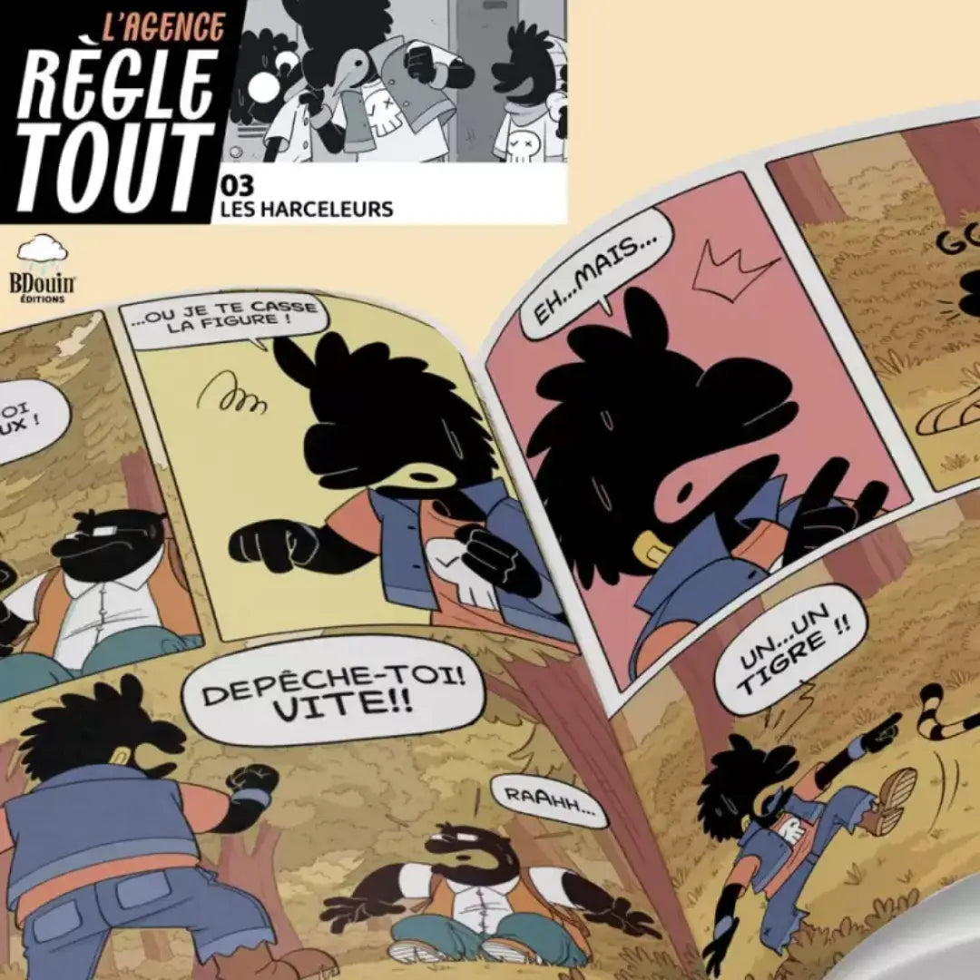 L'Agence Règle Tout - Tome 3 : Les harceleurs – BDouin Sana
